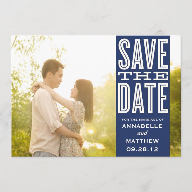 VINTAGE LOVE | SAVE THE DATE ANNOUNCEMENT