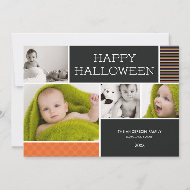 BOO! | HALLOWEEN PHOTO CARDS (front side)