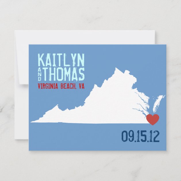 Save the Date - Customizable - Virginia