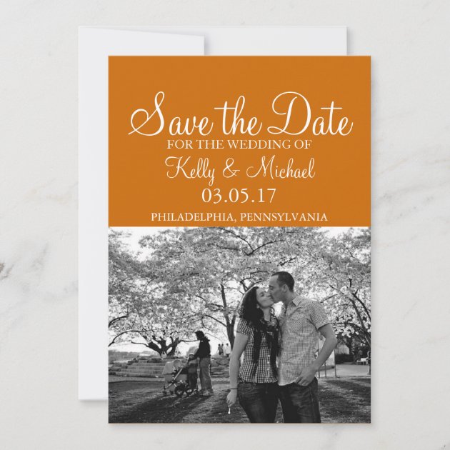 Simple Photo Save the Date (front side)