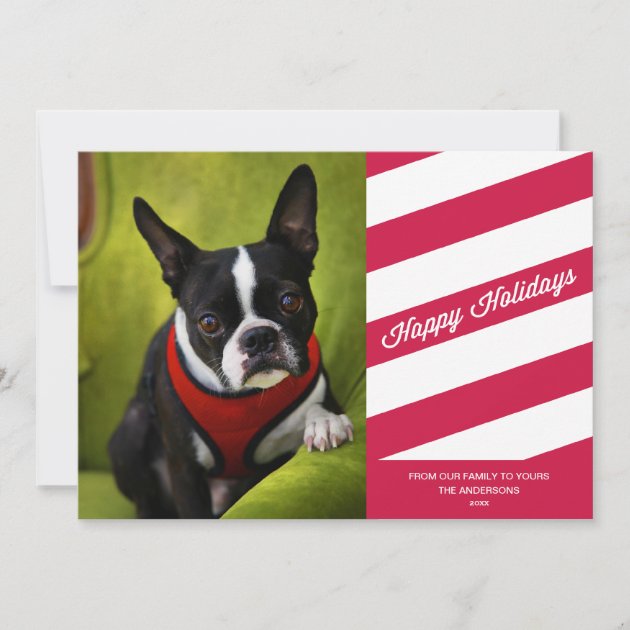 CANDY STRIPES | HOLIDAY PHOTO CARD
