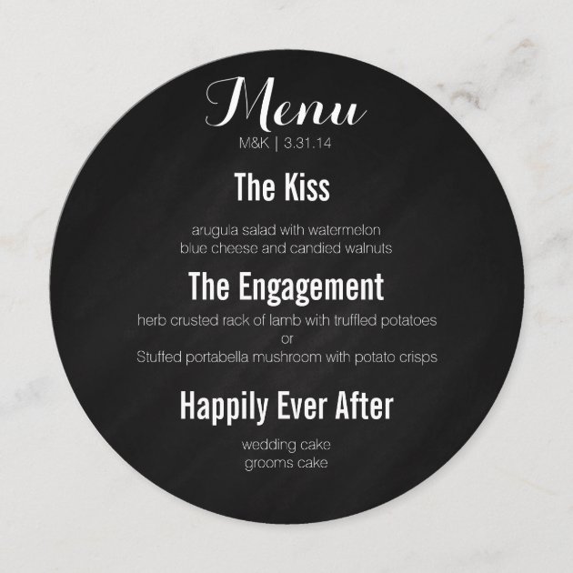 Circle menu - story of our love