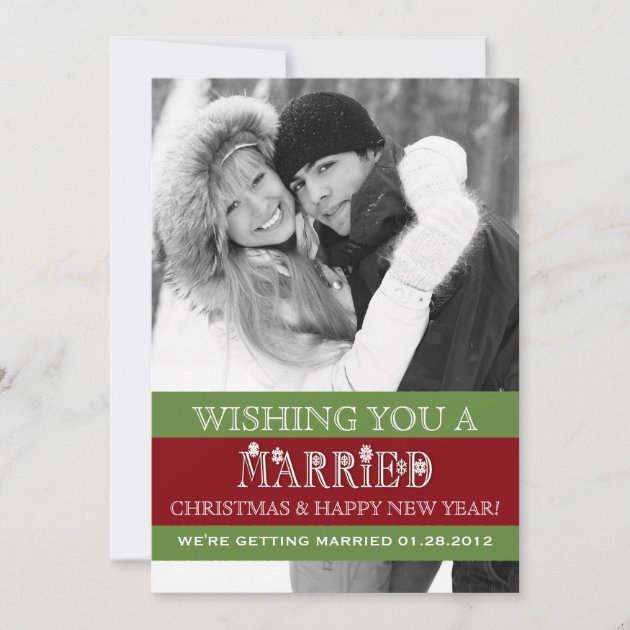 A Married Christmas Announcement