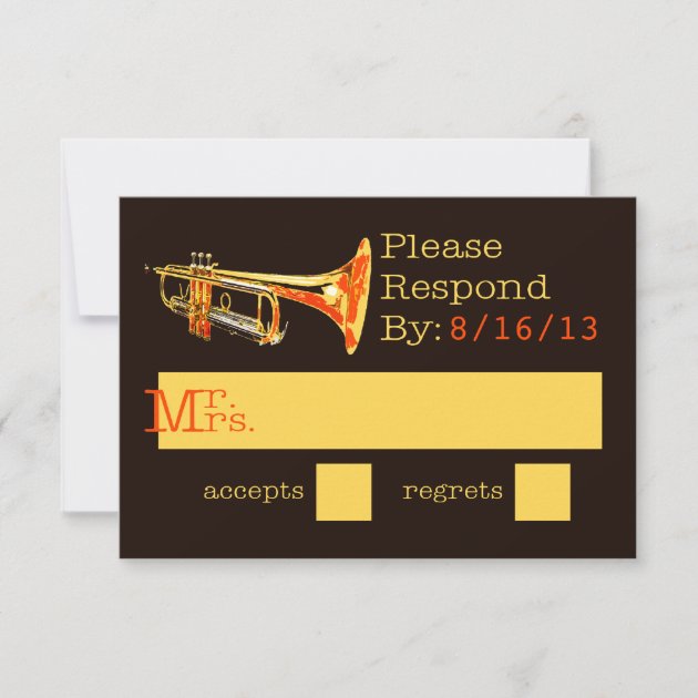 Trumpet Response Card