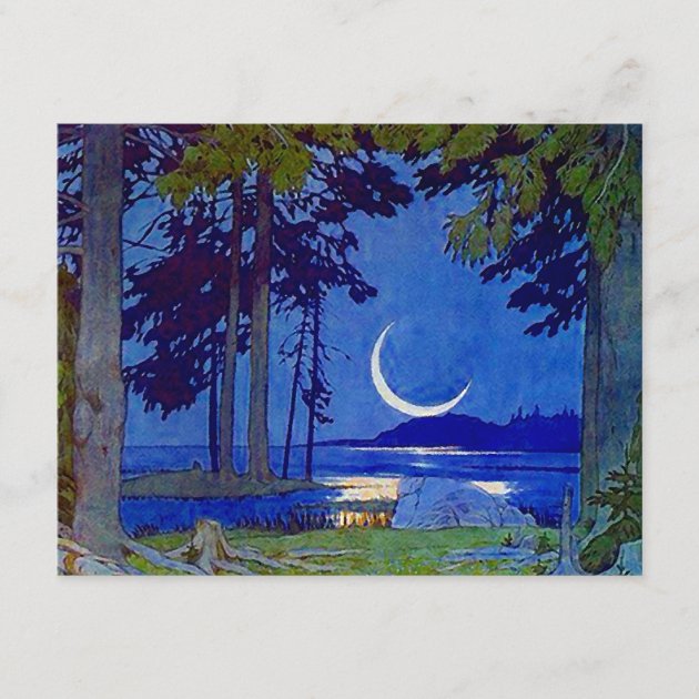 NORTHWOODS MOON SAVE THE DATE NOTE EZ2 CUSTOMIZE