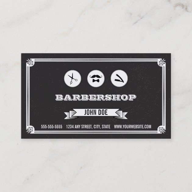 Barbershop Business Card