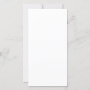 Flat Holiday Card, Size: 8" x 4", Paper: Semi-Gloss, Corner: Squared