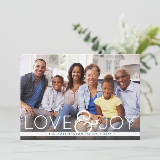 Bold Joy | Holiday Photo Card