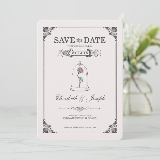 Beauty and the Beast | Fairy Tale - Save the Date