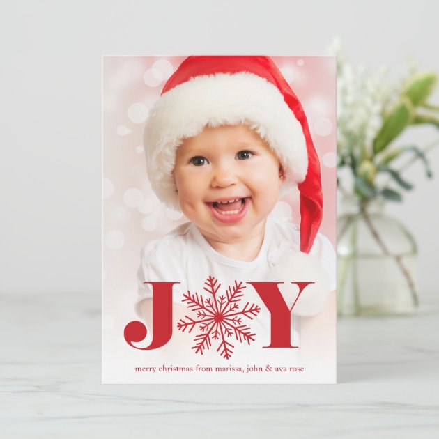Festive Joy | Holiday Photo Card