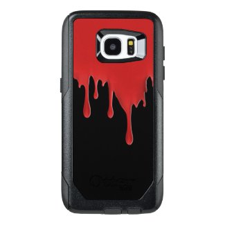 Blood Red Drip OtterBox Samsung Galaxy S7 Edge Case