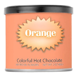 Sm. Orange Hot Chocolate Drink Mix. courtesy of Ma Powdered Drink Mix