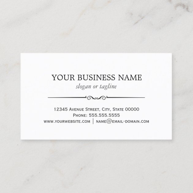 Hair Stylist - Classic Black White Stripes Business Card (back side)