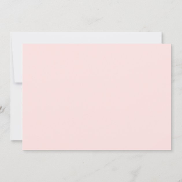 Modern Watercolor Pink Floral Save The Date