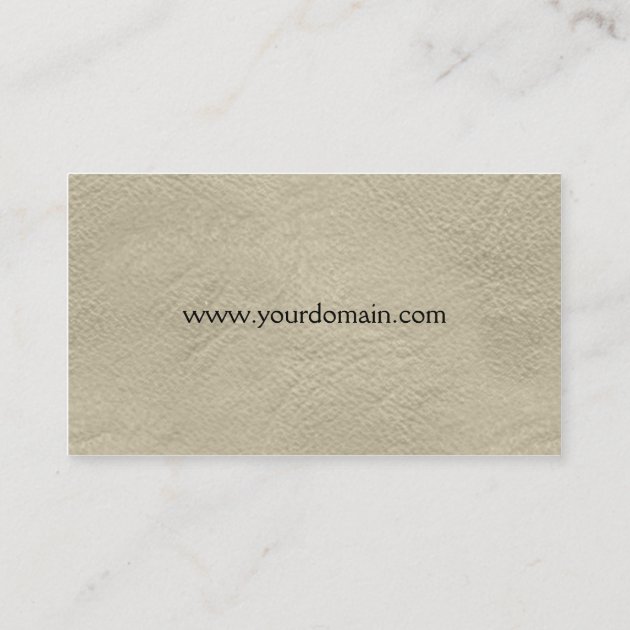 Handyman Tools Watercolor Business Card (back side)