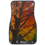 Autumn Leaves of Yellow and Orange Car Mat