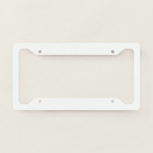 Style C License Plate Frame
