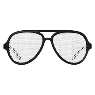 Adult Aviator Party Shades, Black