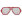 Adult Aviator Party Shades, Red