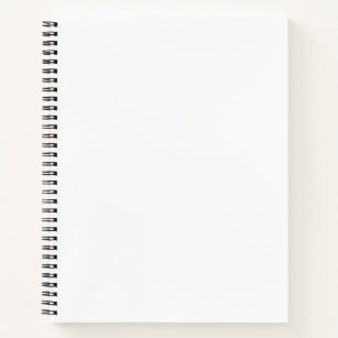 Custom 8.5" x 11" Spiral Notebook