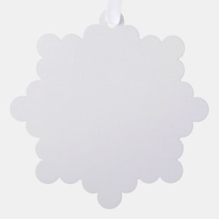 Paper Ornament Style: Snowflake, Paper: Pearl Ice, Envelopes: White
