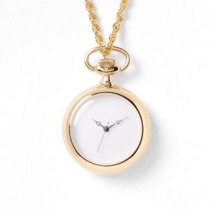 Gold Necklace Watch Watch