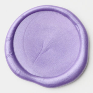 Wax Seals - 1.25" Diameter Sticker, Color:Paisley Purple