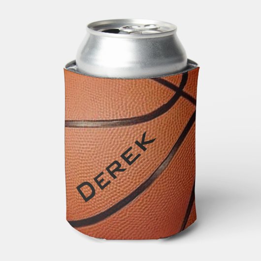 Basketball Design Can Cooler (Can Front)