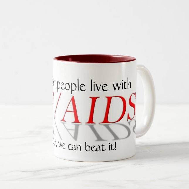 HIV/AIDS | Fundraising Mug (Front Right)
