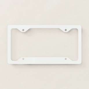Style B License Plate Frame