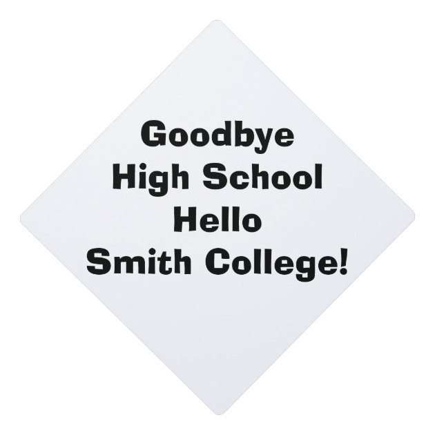 "Goodbye High School..." Tassel Topper