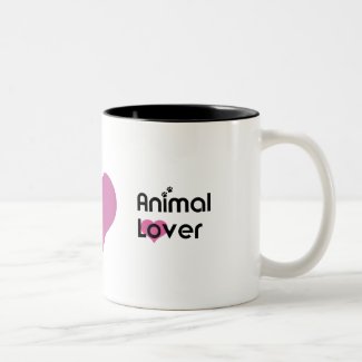 Animal Lover Heart Mug