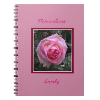 Miraculous Lovely Journal - Pink Rose