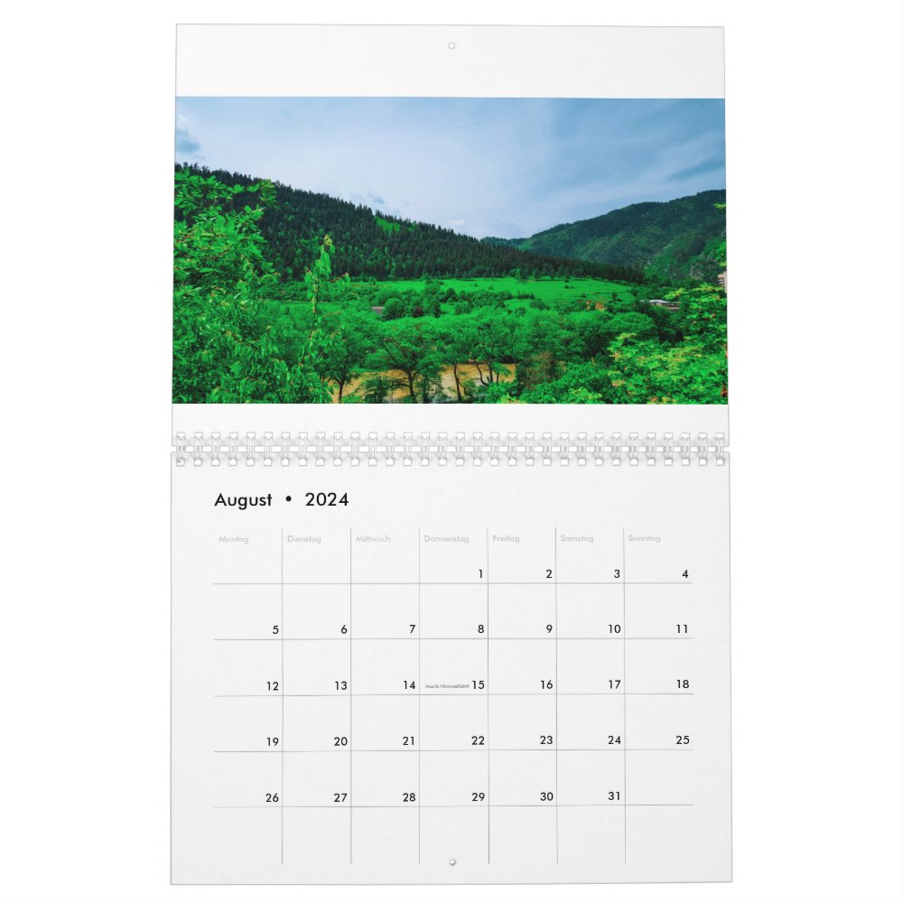 Discover Georgia Tbilisi Nature Architecture Landscape 2024 Calendar