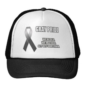 Gray Pride Trucker Hat