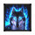 BLACKLIGHT WOLF CANVAS WALL DECORATION | Zazzle.com