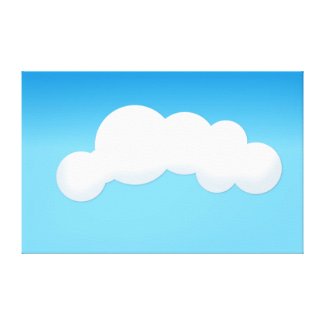 Cloud Canvas Print