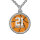 Number 21 basketball necklace | Personalizable | Zazzle.com