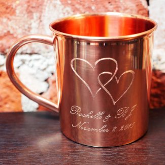 Custom Copper Love Mug - 14 oz