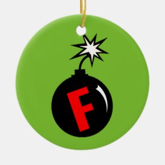 F-Bomb Tree Ornament