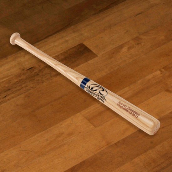 Personalized Rawlings Mini Baseball Bat