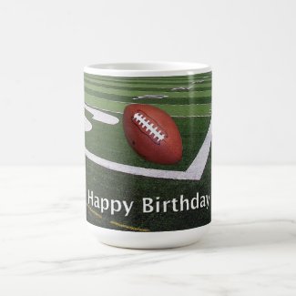 Happy Birthday Football Fanatic Coffee Mug