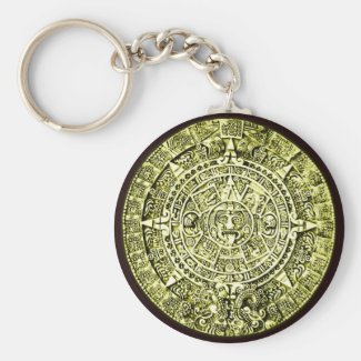mayan calendar keychain