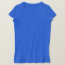 Women's Bella Jersey V-Neck T-Shirt Royal Blue | Zazzle.com
