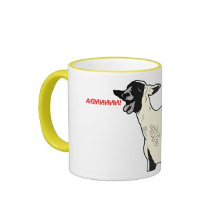 SCREAMING GOAT mug