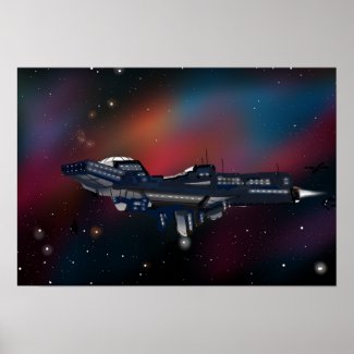 Spaceship Poster