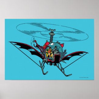 Batcopter Poster