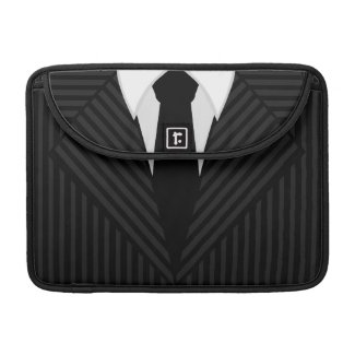 Pinstripe Suit and Tie 13&quot; Macbook Pro Sleeve
