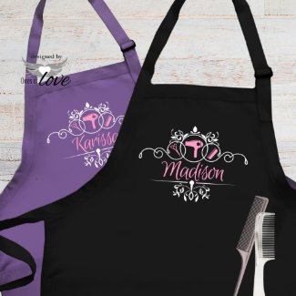 Personalized Hair Stylist Hairdresser Apron