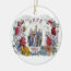 Vintage Christian Art Faith Hope Charity 1874 Ceramic Ornament | Zazzle.com